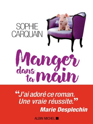 cover image of Manger dans ta main